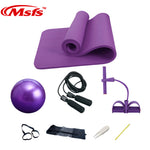 GET FIT SET - Yoga Mat, Pilates Ball, Jump Rope, etc!
