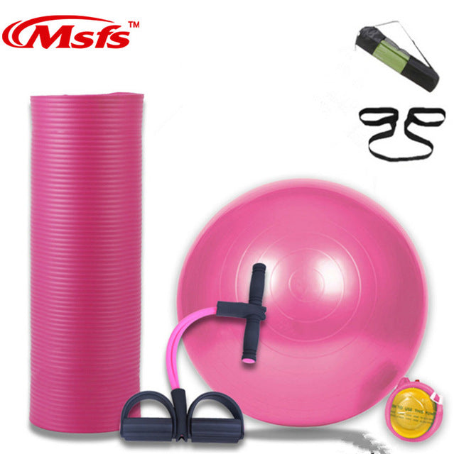 GET FIT SET - Yoga Mat, Pilates Ball, Jump Rope, etc!