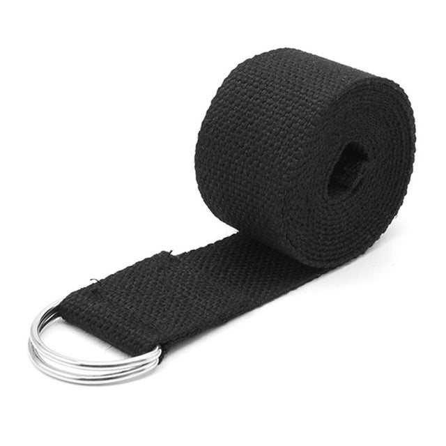 Adjustable Sport Stretch D-Ring Yoga Strap