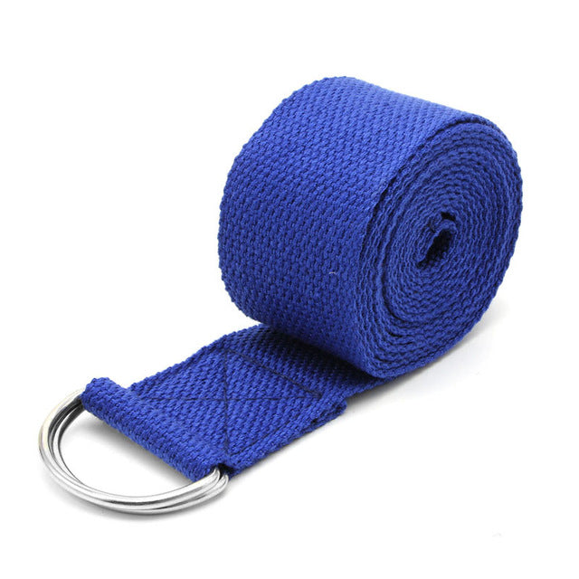 Adjustable Sport Stretch D-Ring Yoga Strap