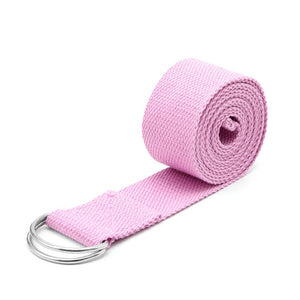 Adjustable Sport Stretch D-Ring Yoga Strap