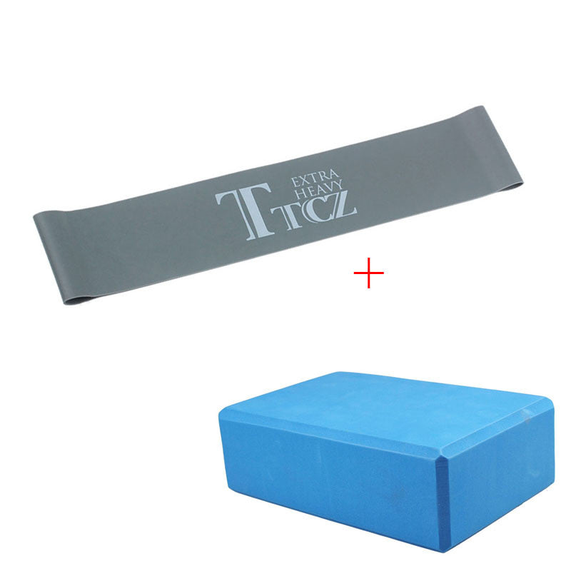 Resistance Band & Yoga Block SET