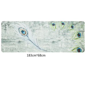 Travel Yoga Mat!  1.5mm Ultra-thin, Eco-Friendly, Natural Rubber.  Beautiful Designs!