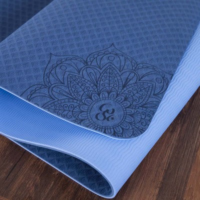 Gorgeous 6mm Eco-Friendly Yoga Mat with Bag
