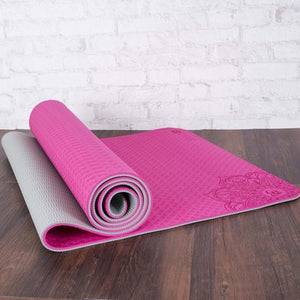 Gorgeous 6mm Eco-Friendly Yoga Mat with Bag