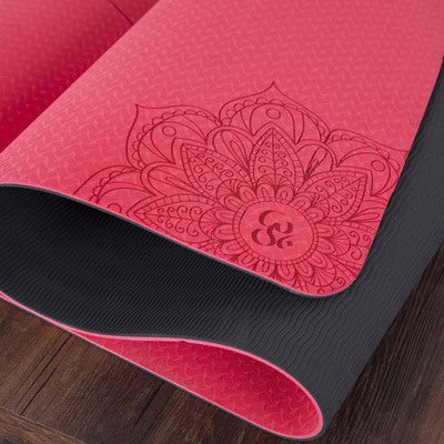 Gorgeous 6mm Eco-Friendly Yoga Mat with Bag