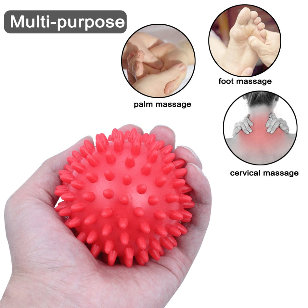 Spiky Massage Ball Whole Body Massager - Foot Back Neck Pain Trigger Point Health Care