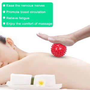 Spiky Massage Ball Whole Body Massager - Foot Back Neck Pain Trigger Point Health Care