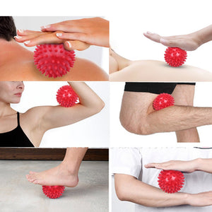 Spiky Massage Ball Whole Body Massager - Foot Back Neck Pain Trigger Point Health Care
