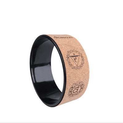 Cork Yoga Exercise Wheel - Eco Friendly!