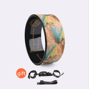 Cork Yoga Exercise Wheel - Eco Friendly!
