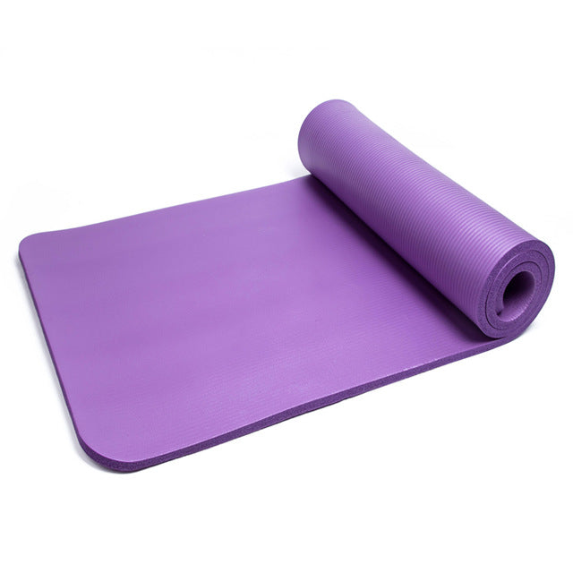 15MM Non-slip Yoga Mat / Outdoor Camping Pads with Strap