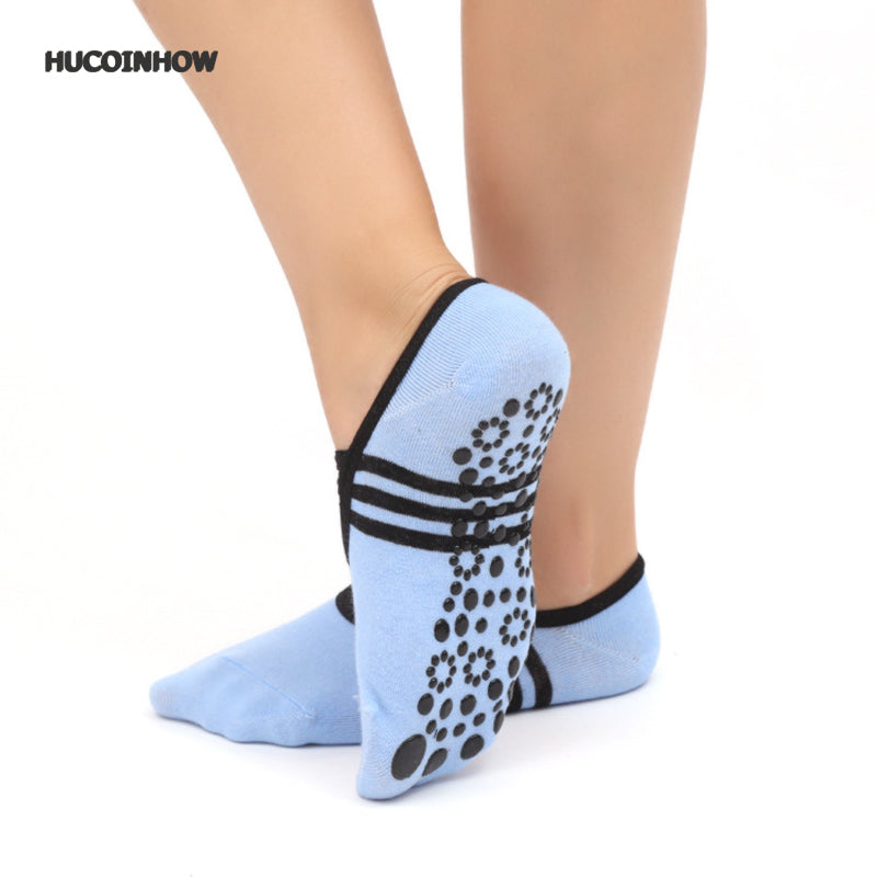 Anti Slip Cotton Sports Yoga Socks