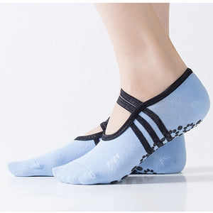 Anti Slip Cotton Sports Yoga Socks