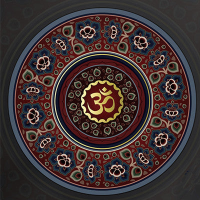 Little Round Yoga Mat Suede Natural Rubber Yoga Cushion Meditation Pad - 60*60cm*3mm