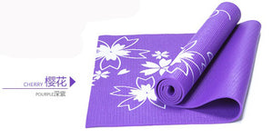 Floral 6mm Yoga Mat