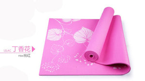 Floral 6mm Yoga Mat