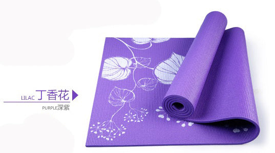 Floral 6mm Yoga Mat