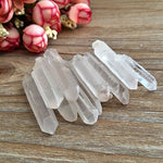 100g Feng Shui Clear Wands Healing Specimen Natural Stones And Minerals Quartz Crystals Home Decor Gift Drop Shipping