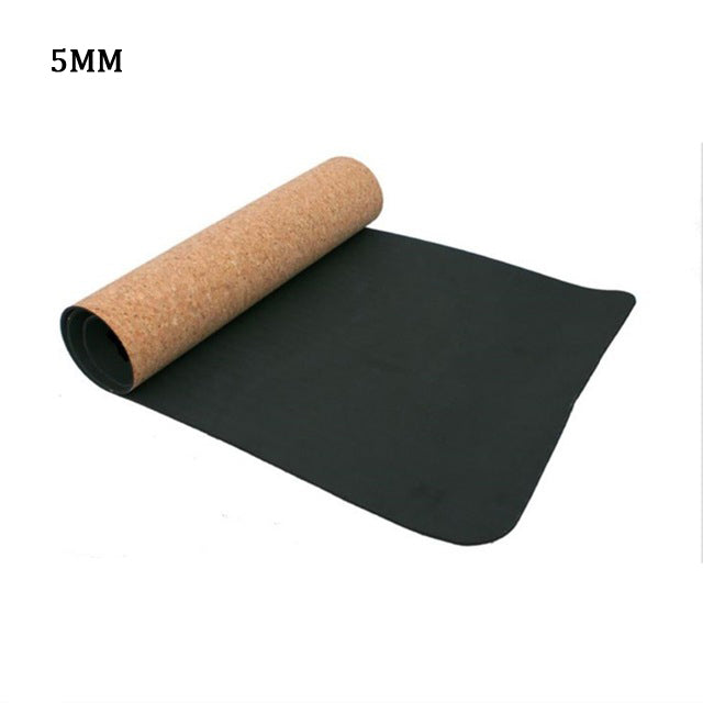 Cork Yoga Mats - Eco-Friendly - extra slip-resistant for Hot Yoga 3MM/4MM/5MM/6MM/8MM