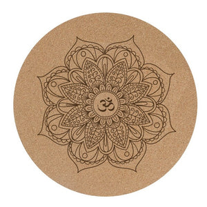 Little Round Cork Yoga Mat - Meditation Pad - 3MM