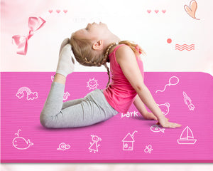 Kids Favorite Yoga Mat- 10mm Non-slip surface!