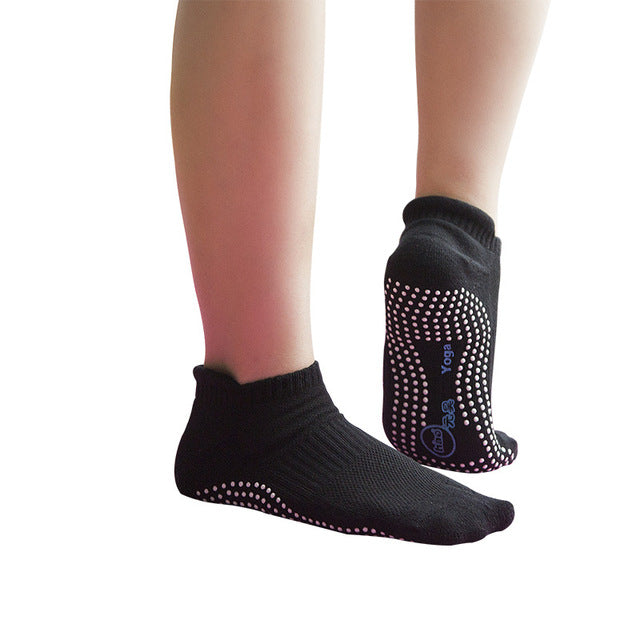 3 Pairs - Breathable Anti-skid Fitness Socks for Men or Women