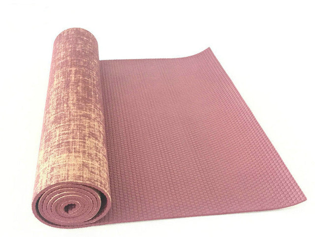 Premium Yoga Mat - Linen / Natural Jute