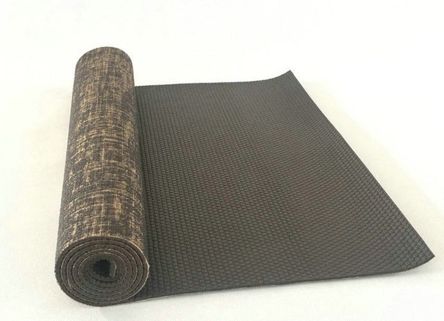 Premium Yoga Mat - Linen / Natural Jute