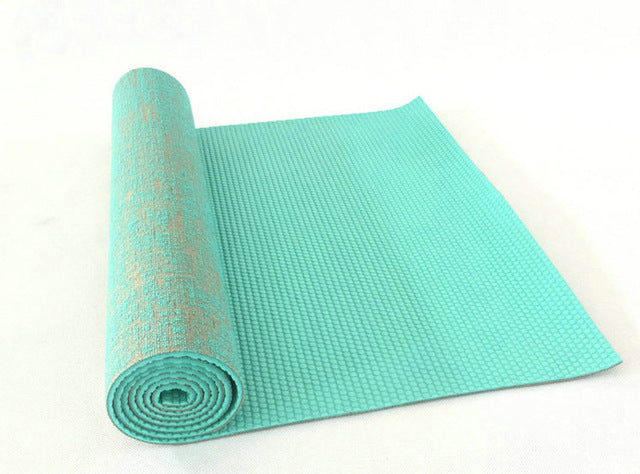 Premium Yoga Mat - Linen / Natural Jute
