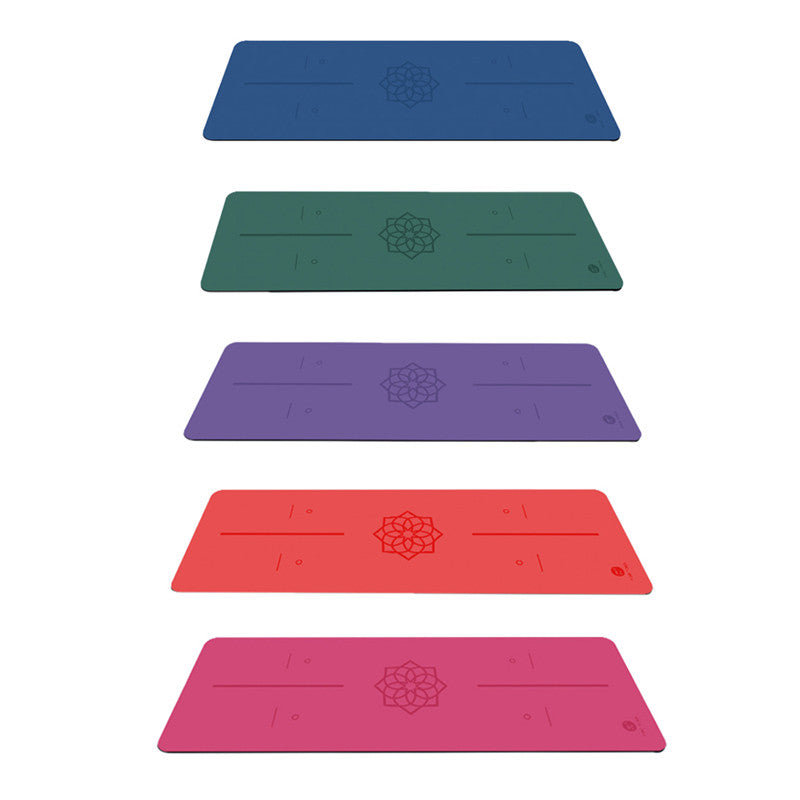Perfect Alignment 6mm Yoga Mat With Bag