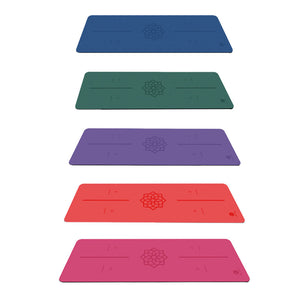 Perfect Alignment 6mm Yoga Mat With Bag