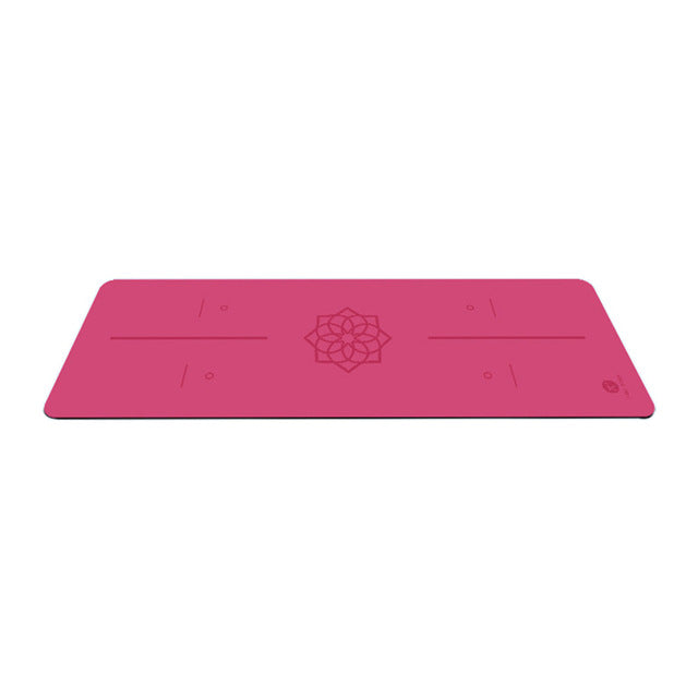 Perfect Alignment 6mm Yoga Mat With Bag
