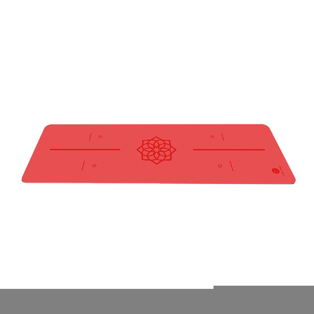 Perfect Alignment 6mm Yoga Mat With Bag