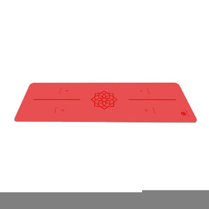 Perfect Alignment 6mm Yoga Mat With Bag