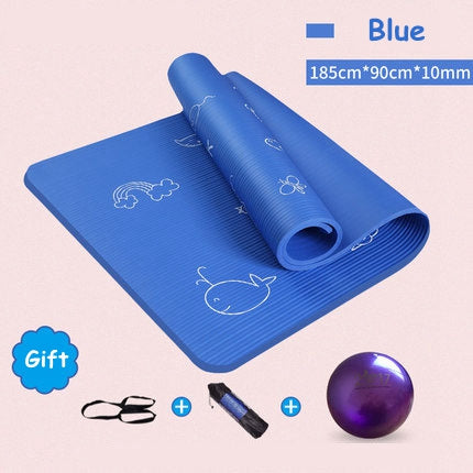 Kids Favorite Yoga Mat- 10mm Non-slip surface!