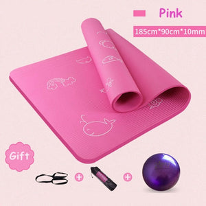 Kids Favorite Yoga Mat- 10mm Non-slip surface!