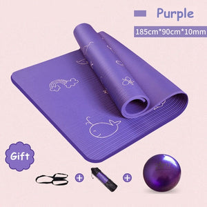 Kids Favorite Yoga Mat- 10mm Non-slip surface!