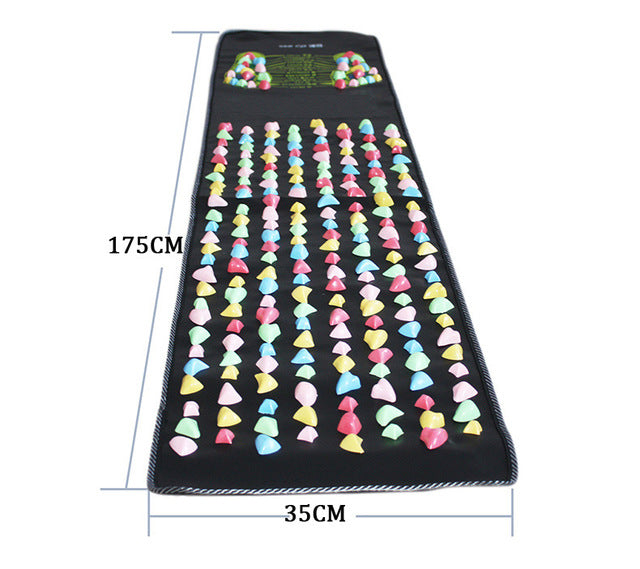 Hot Massage Yoga Mat Colorful Plastic Stone Pad