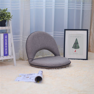 Padded Meditation Chair with Adjustable Backrest  (Japanese style)