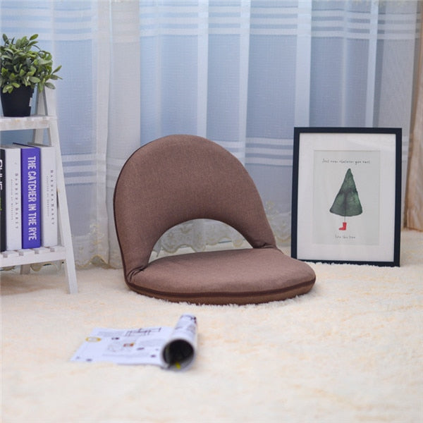 Padded Meditation Chair with Adjustable Backrest  (Japanese style)