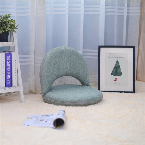 Padded Meditation Chair with Adjustable Backrest  (Japanese style)