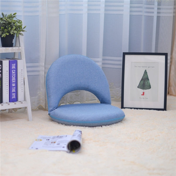 Padded Meditation Chair with Adjustable Backrest  (Japanese style)