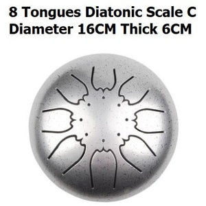 Hang mini 6.5 inch HandPan metal drum diatonic C drum Child enlightenment