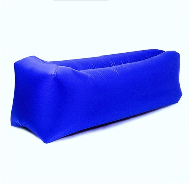Light sleeping bag Waterproof Inflatable bag lazy sofa camping Sleeping bags air bed Adult Beach Lounge Chair Fast Folding